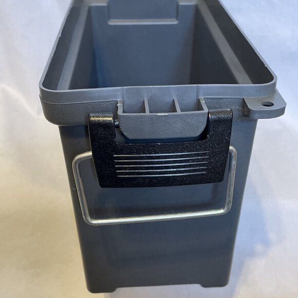 Ammo Box Bunker Hill Security Holds 6-8 Boxes of Standard Ammo Gray - Picture 7 of 9